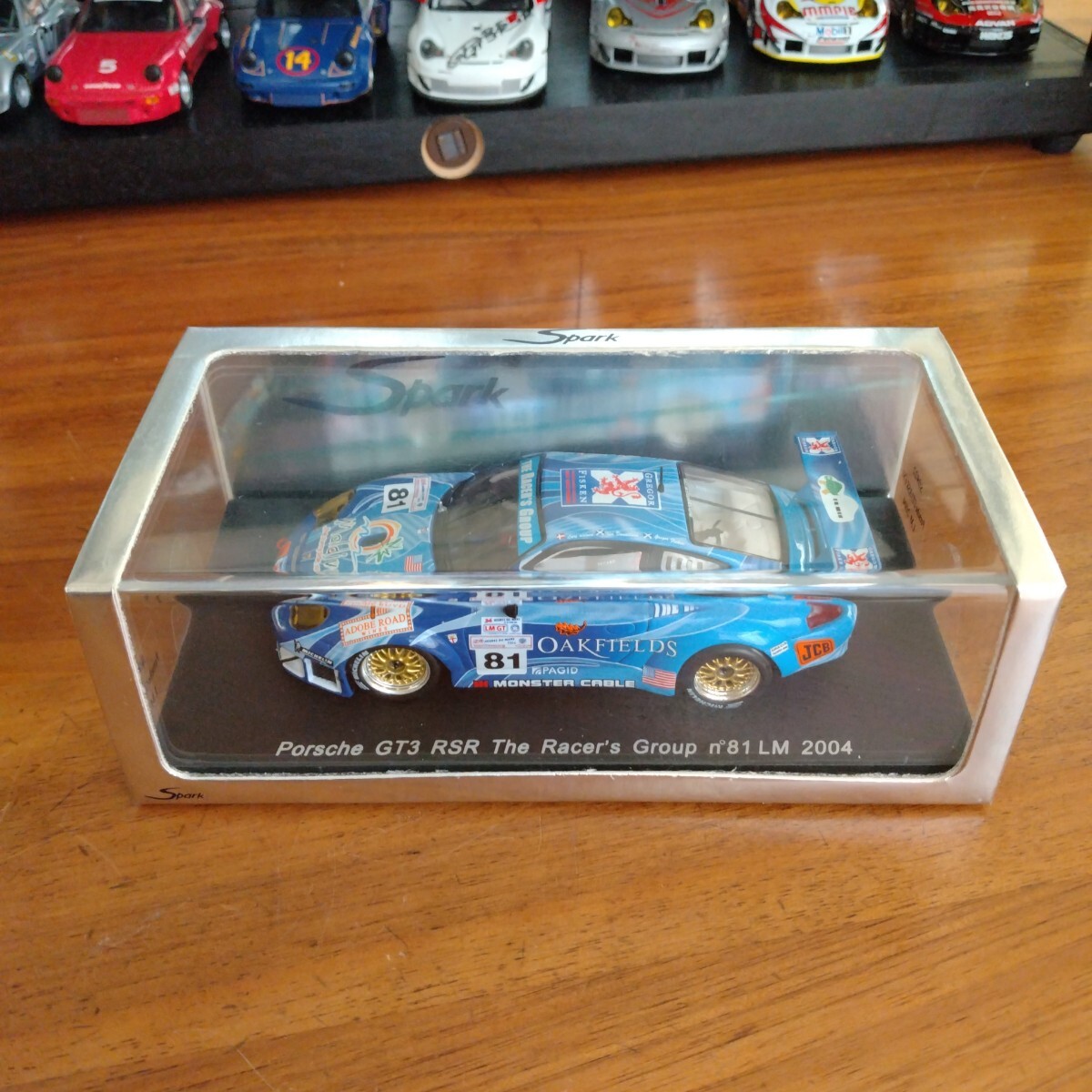 スパークモデル SPARK MODEL 1/43 S0922 Porsche GT3 RSR The Racer's Group no.81 LM 2004 ポルシェ ルマン拍卖