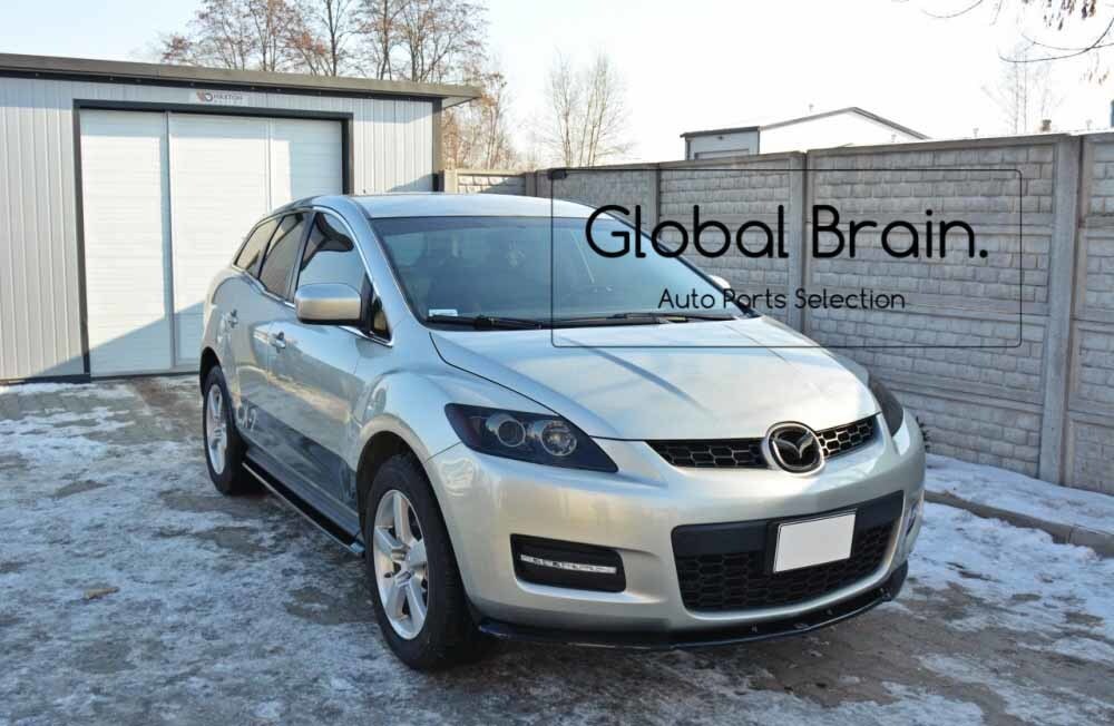 2006-2009 マツダ CX-7 CX7 ER3P フロント バンパー リップ スポイラー / アンダー スプリッター エプロン バンパー ディフューザー拍卖