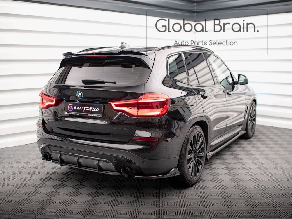 BMW X3 G01 Xライン リア サイド スプリッター スパッツ/ サイド スポイラー バンパー アンダー ディフューザー フラップ拍卖