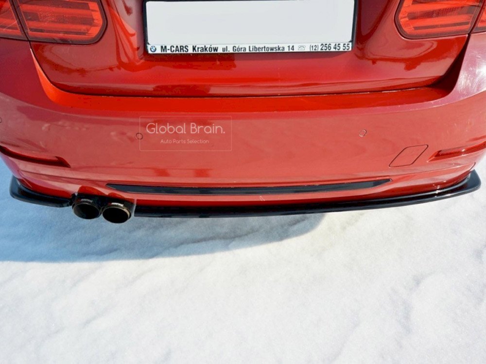 BMW 3シリーズ F30 セダン 前期 リア サイド スプリッター スパッツ /スポイラー バンパー アンダー ディフューザー拍卖