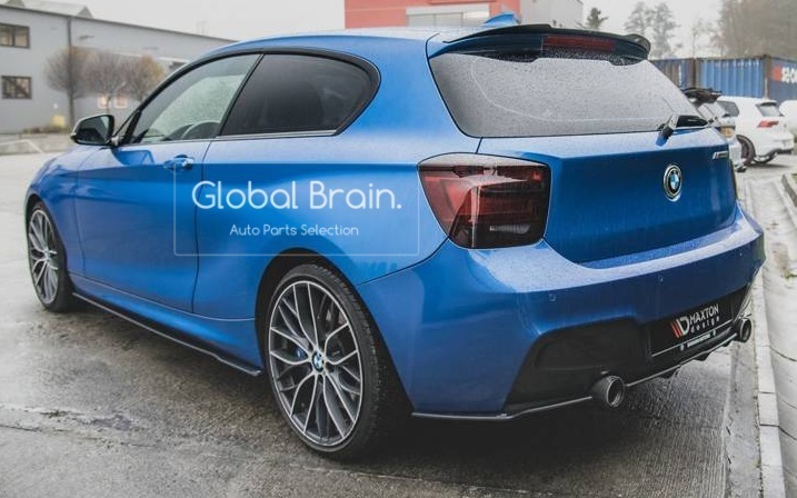 BMW 1シリーズ F20 M135i リア サイド スプリッター スパッツ / サイド バンパー スポイラー アンダー ディフューザー レーシング拍卖