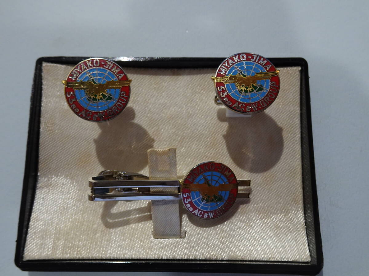 ネクタイピン カフス 航空自衛隊 JASDF 第53警戒隊 宮古島拍卖