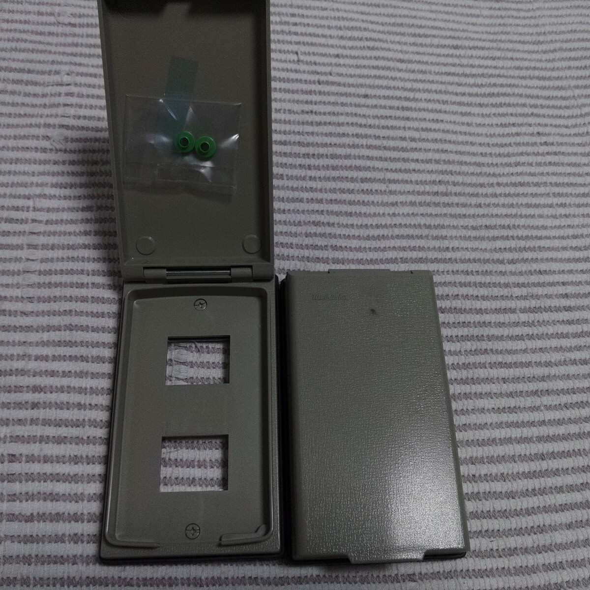 明工社 防滴2個用プレート 新古 2個から拍卖