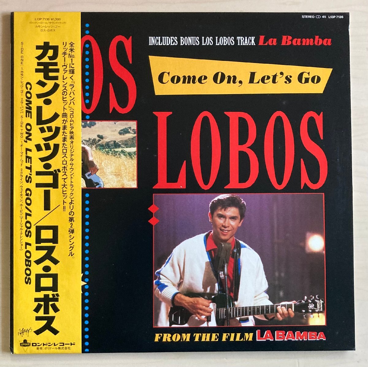LPA22704 ロス・ロボス LOS LOBOS /カモン・レッツ・ゴー 国内盤ミニLP 盤良好拍卖
