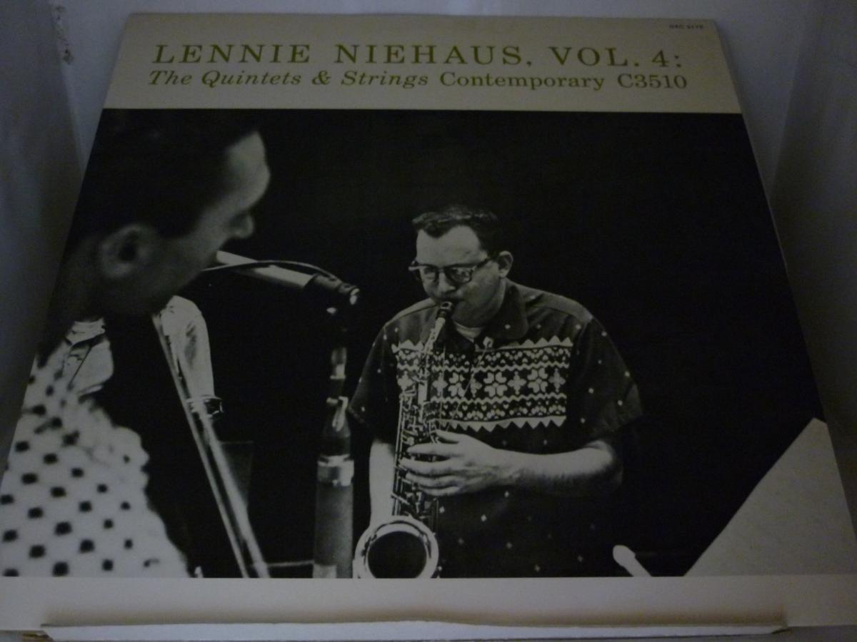 LPA5482 レニー・ニーハウス LENNIE NIEHAUS / クインテッツ&ストリングス THE QUINTETS & STRINGS vol.4 / 国内盤LP 盤良好拍卖