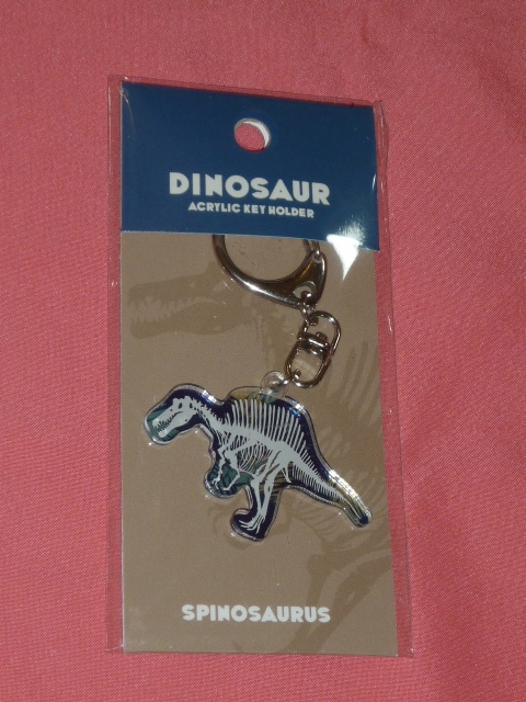激レア!カッコイイ♪ 恐竜 DINOSAUR スピノサウルス アクリルキーホルダー 日本製☆拍卖