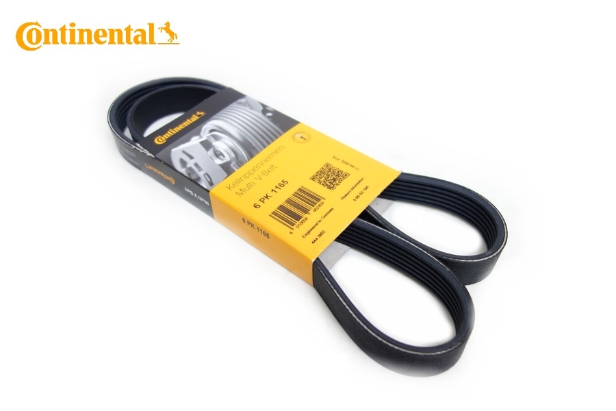 BMW F30LCI F31LCI F34LCI 318i 320i 330i B38 B48エンジン ファンベルト Vベルト 6PK1165 コンチネンタル製拍卖