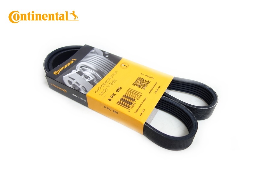 BMW F20 116i N13エンジン ファンベルト Vベルト 6PK986 コンチネンタル製拍卖