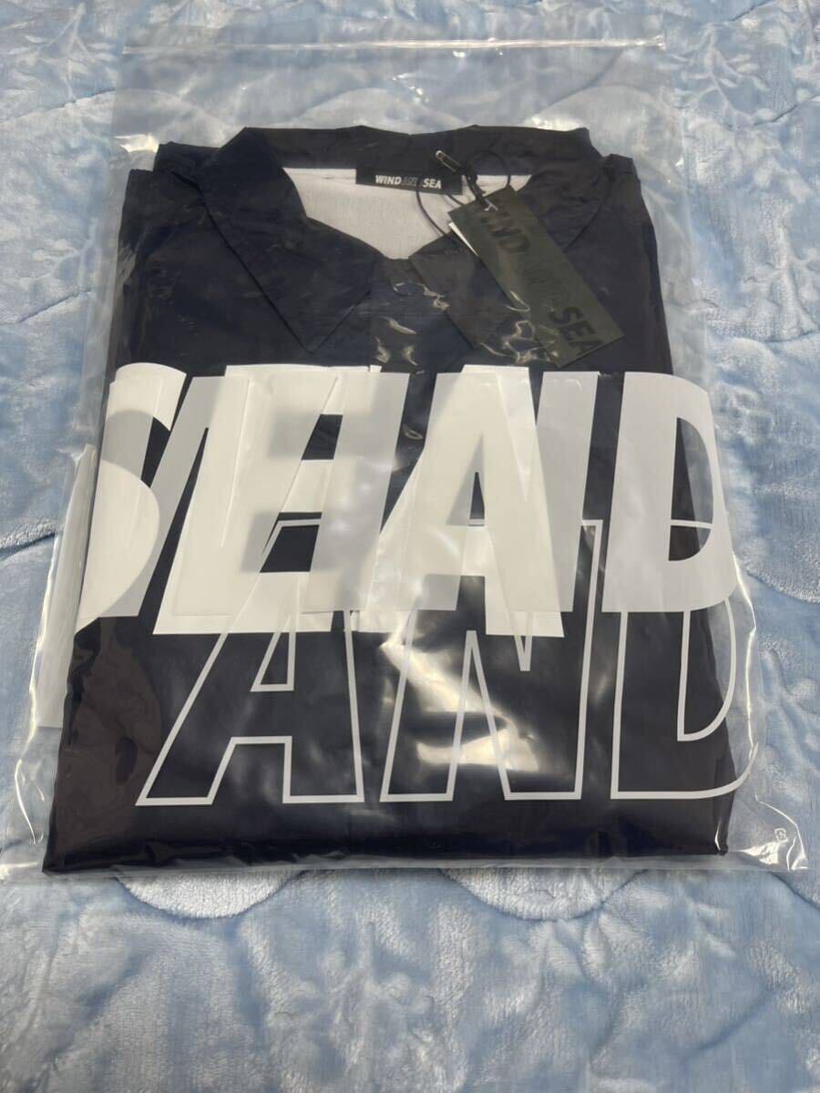 【新品未使用】 WIND AND SEA ウィンダンシー SEA COACH JACKET コーチジャケット ブルゾン NAVY L ネイビー 新品 即決早い者勝ち拍卖