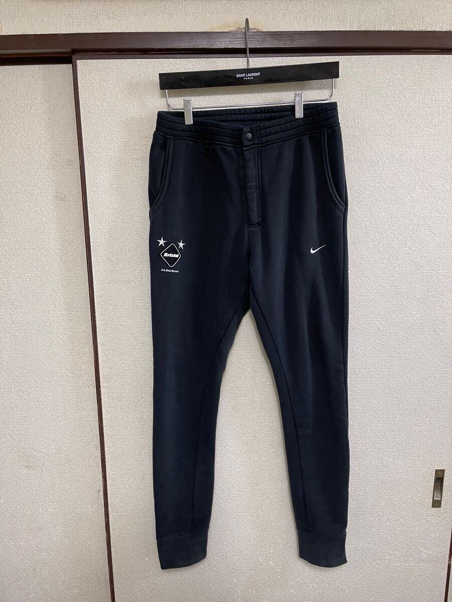 【レターパックプラス対応】 FCRB NIKE f.c real bristol エフシーレアルブリストル ナイキ SOPHNET ソフ SWEAT PANTS スウェットパンツ 黒拍卖