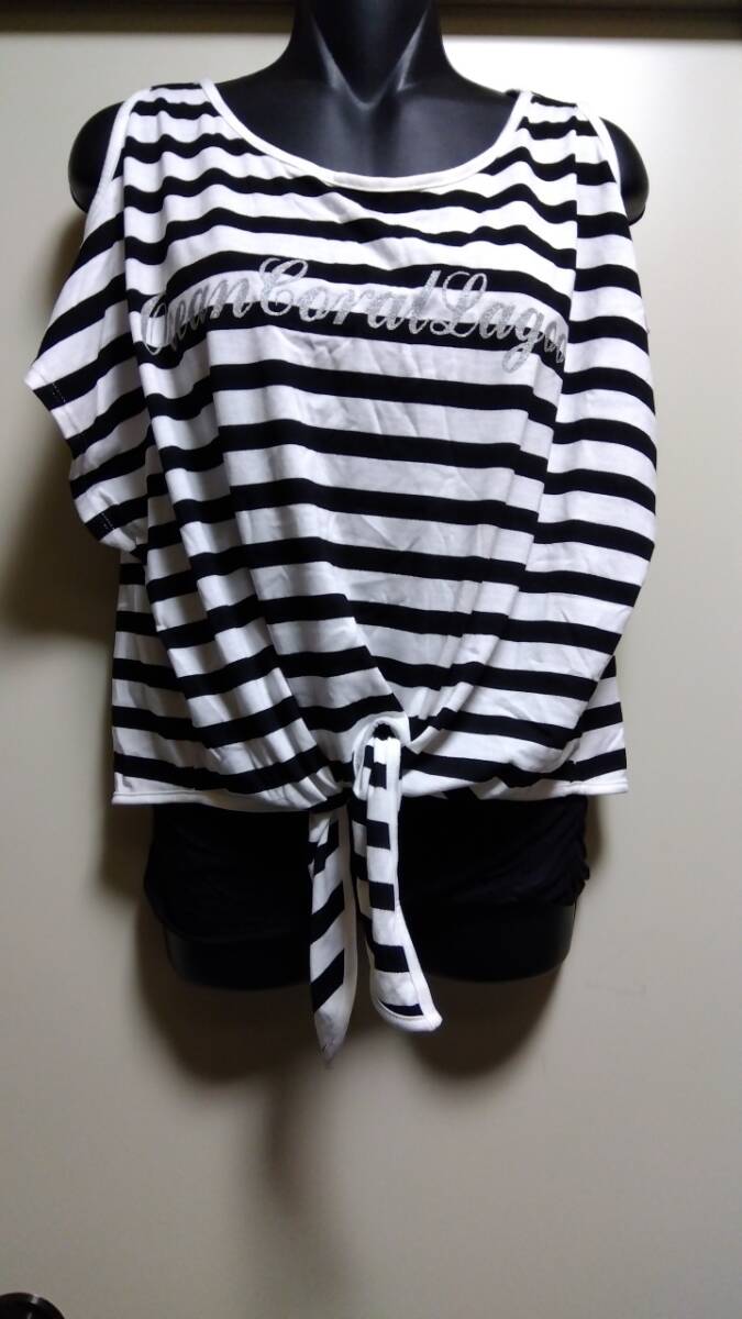 ☆前裾結びカットソー2枚セット☆未使用自宅保管拍卖