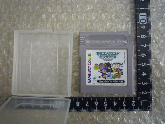 送料無料 GBC ゲームボーイ カラー ソフト ドラゴンクエスト モンスターズ 現状渡し品拍卖