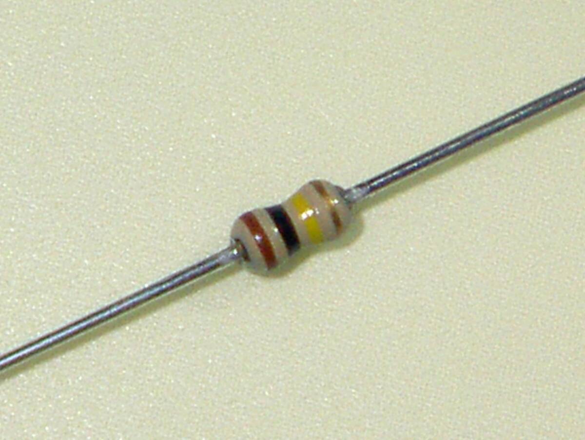 カーボン抵抗 1/6w 100kΩ 【1セット30本】 拍卖