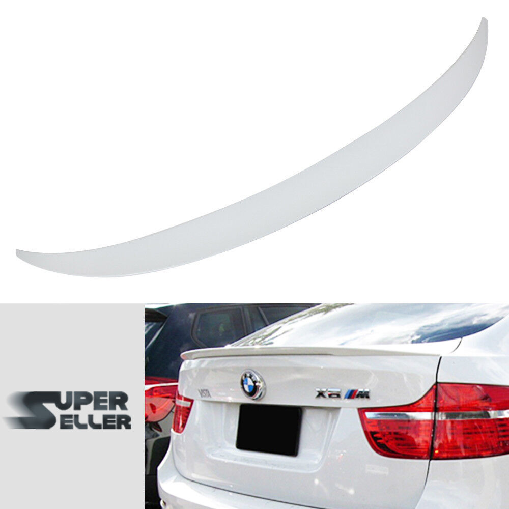 塗装込み 2007-2014 BMW X6 E71 エアロ リアトランクスポイラー P TYPE ABSの材質 各純正色対応拍卖