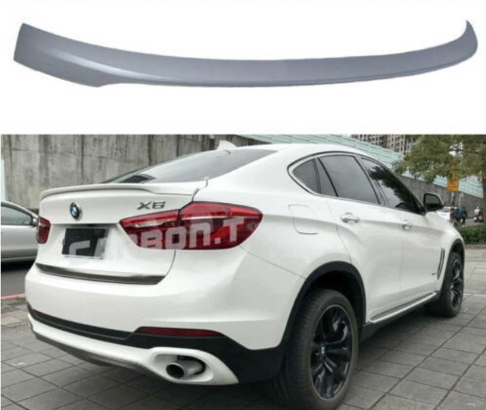 塗装込み 2016-2019 BMW F16 X6 X6 M リアトランクスポイラー P TYPE ABSの材質 各純正色対応拍卖