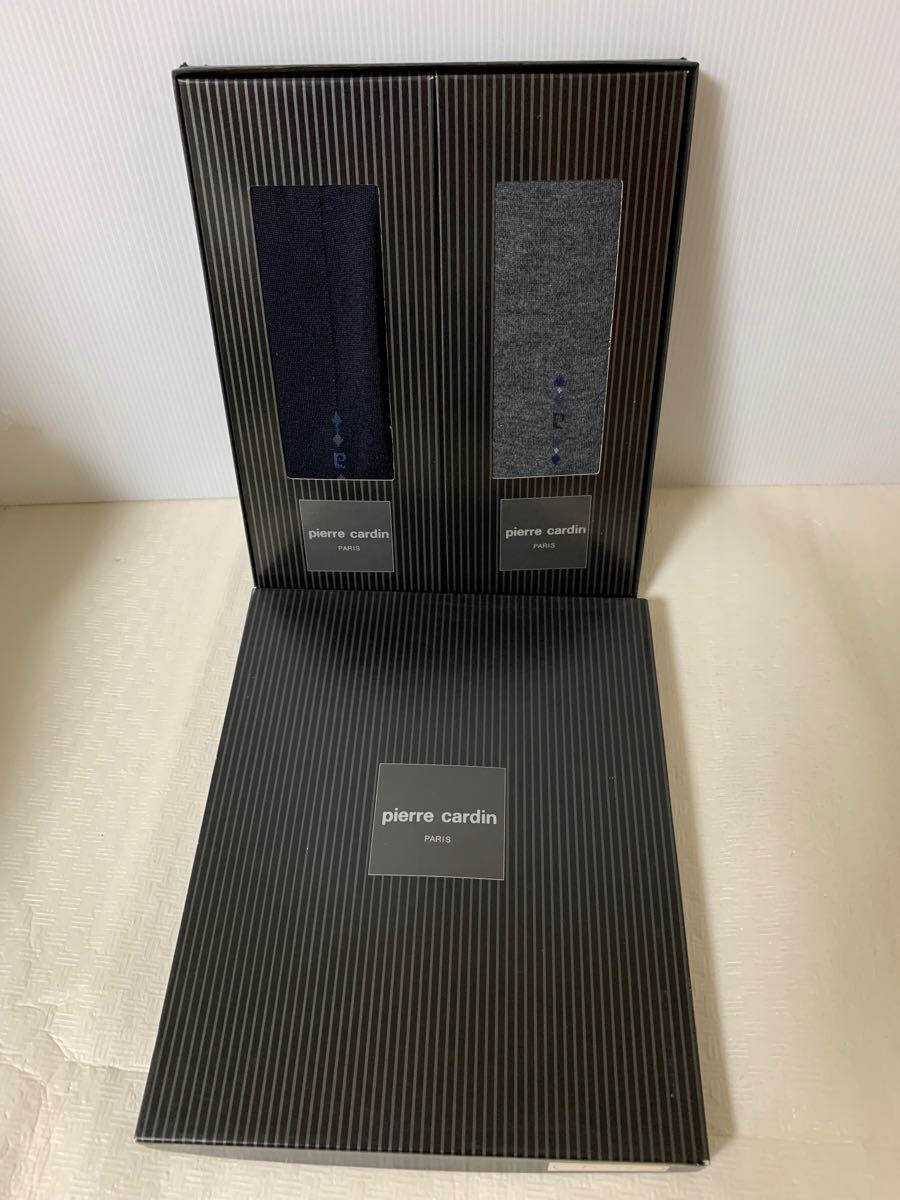 タグ付き Pierre Cardin ピエールカルダン 靴下2足セット/ソックス ビジネス/サイズ25/部品取り用/梱包材破れ汚れ等/デッドストック におい拍卖