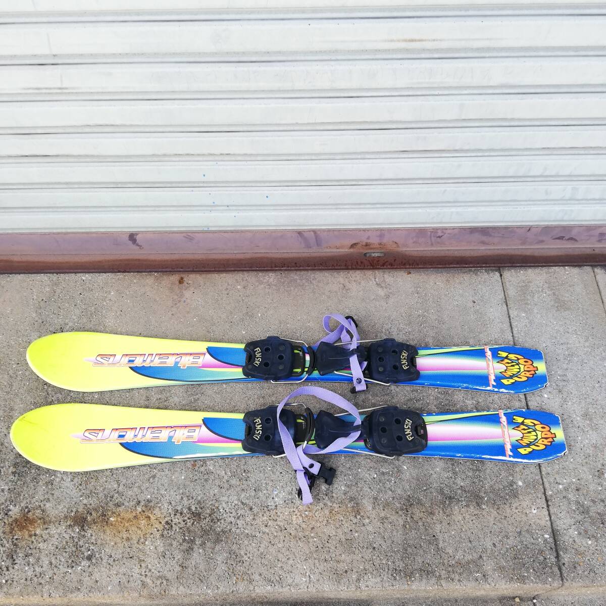 BLUEMORIS ブルーモリス ショートスキー スキー板 全長89cm FUNSKI拍卖