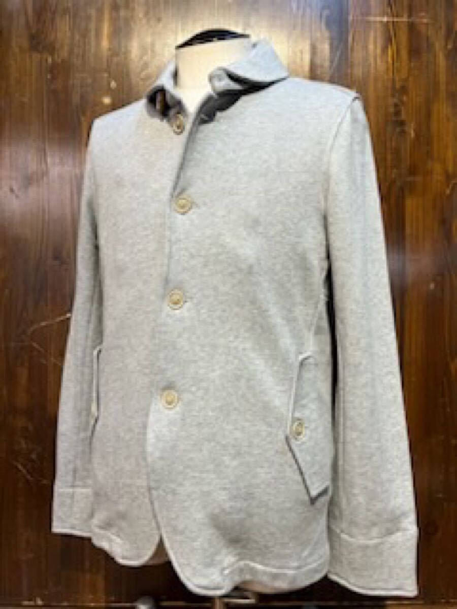 L373 メンズ ジャケット Grand Global グランドグローバル GGD グレー スウェット 薄手 カジュアル / M 拍卖