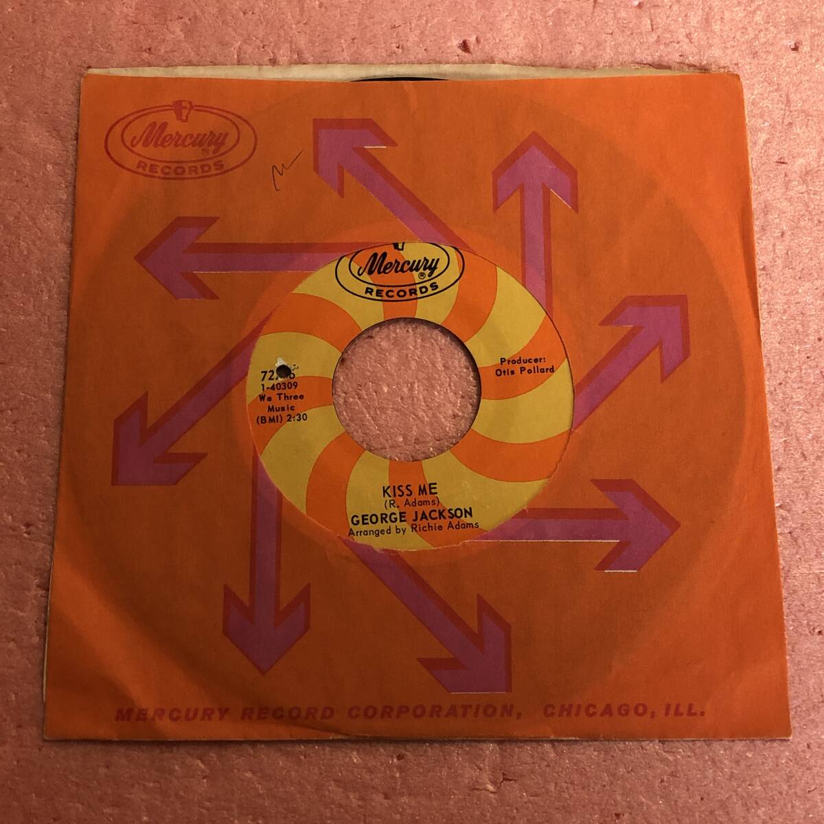 7 George Jackson Tossin' And Turnin' Kiss Me ジョージ ジャクソン拍卖