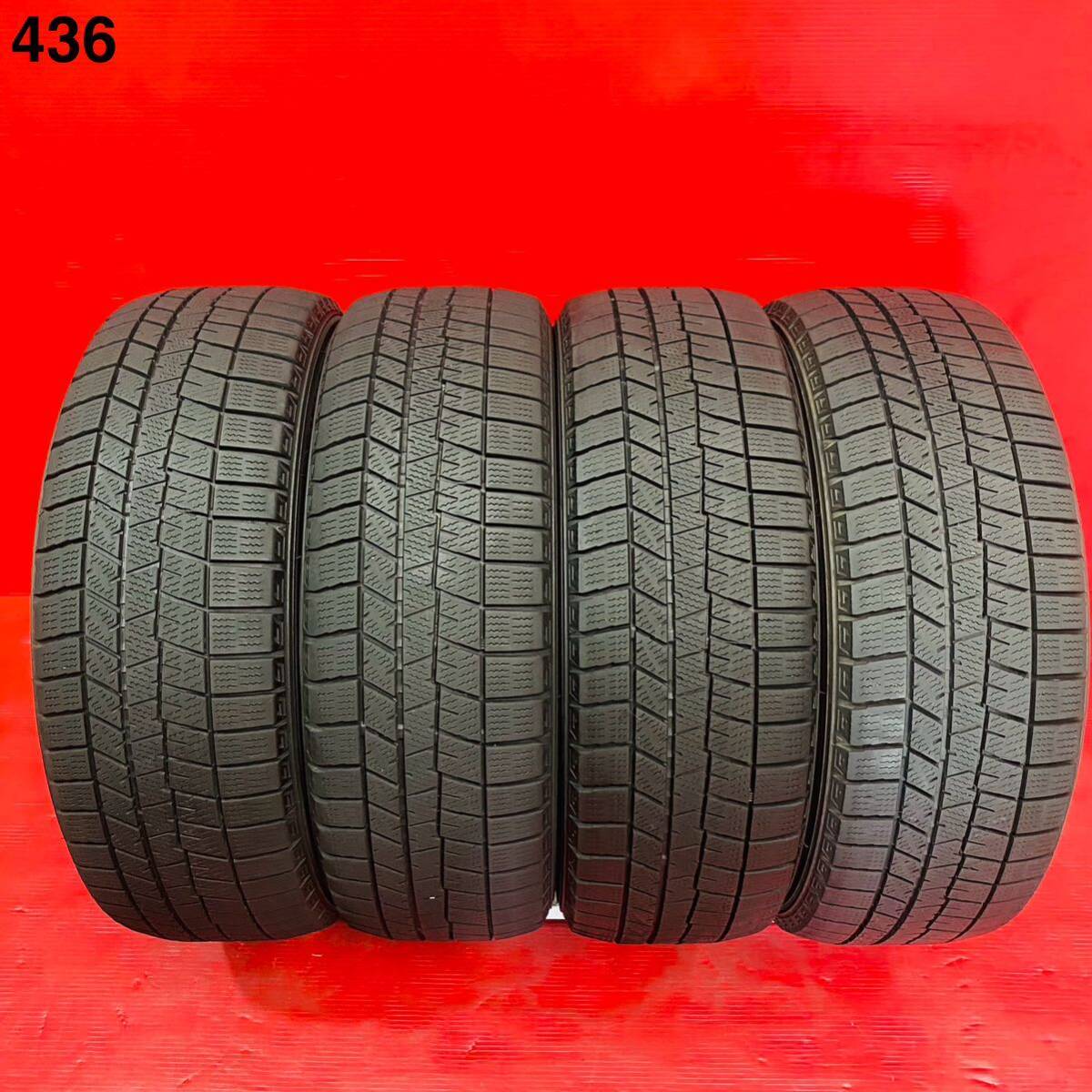 DUNLOP WINTER MAXX 03 185/55R16 国産 2020年式 パンク修理なし ビード切れなし 汚れあり スタッドレスタイヤ 4本セット拍卖