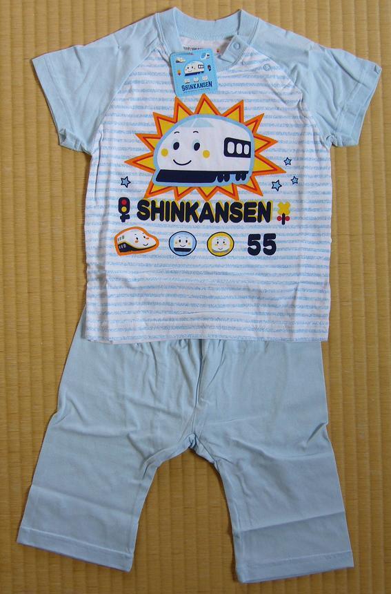 即決:しんかんせん 半袖パジャマ 身長:80cm拍卖