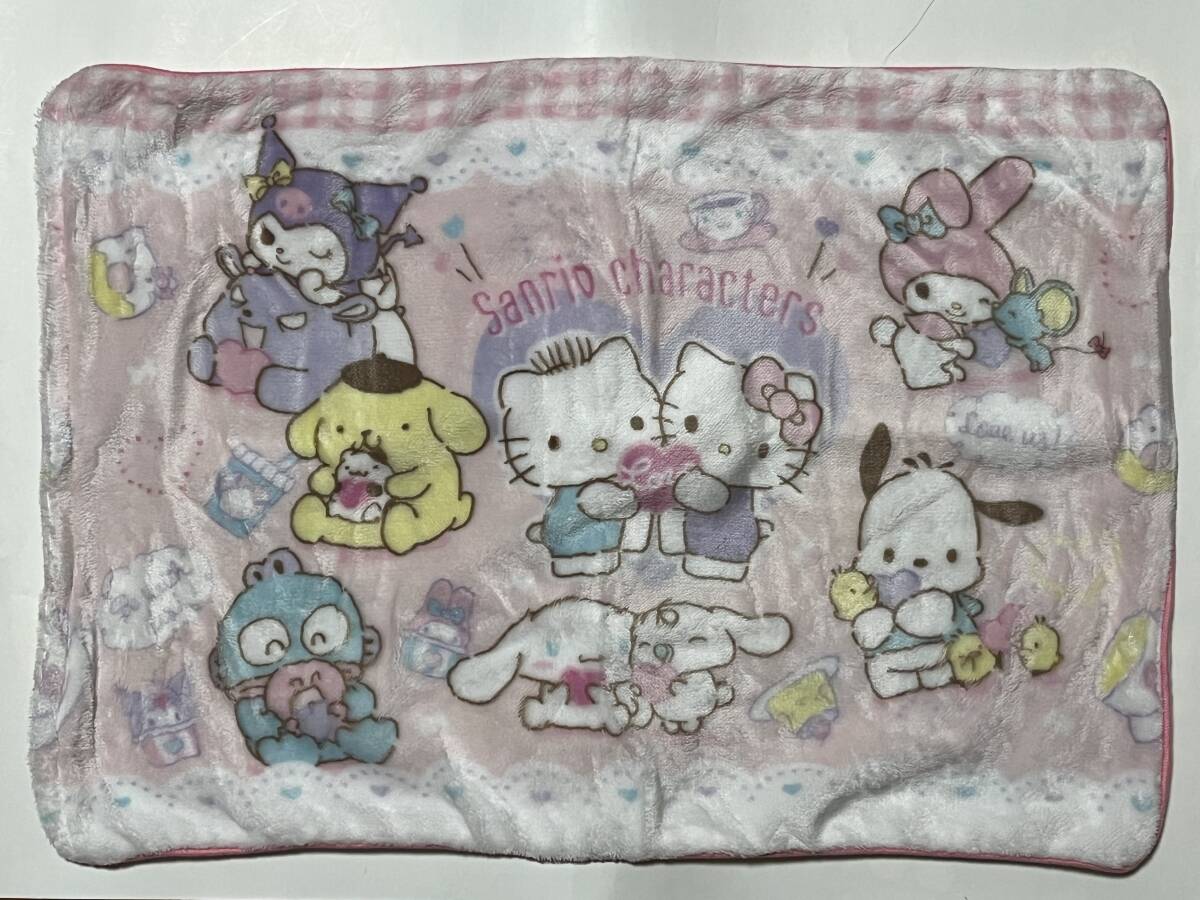 サンリオキャラクターズ ふんわり枕カバー 43×63 キティ&ダニエル ポチャッコ マイメロディ クロミ プリン シナモロール ピンク拍卖
