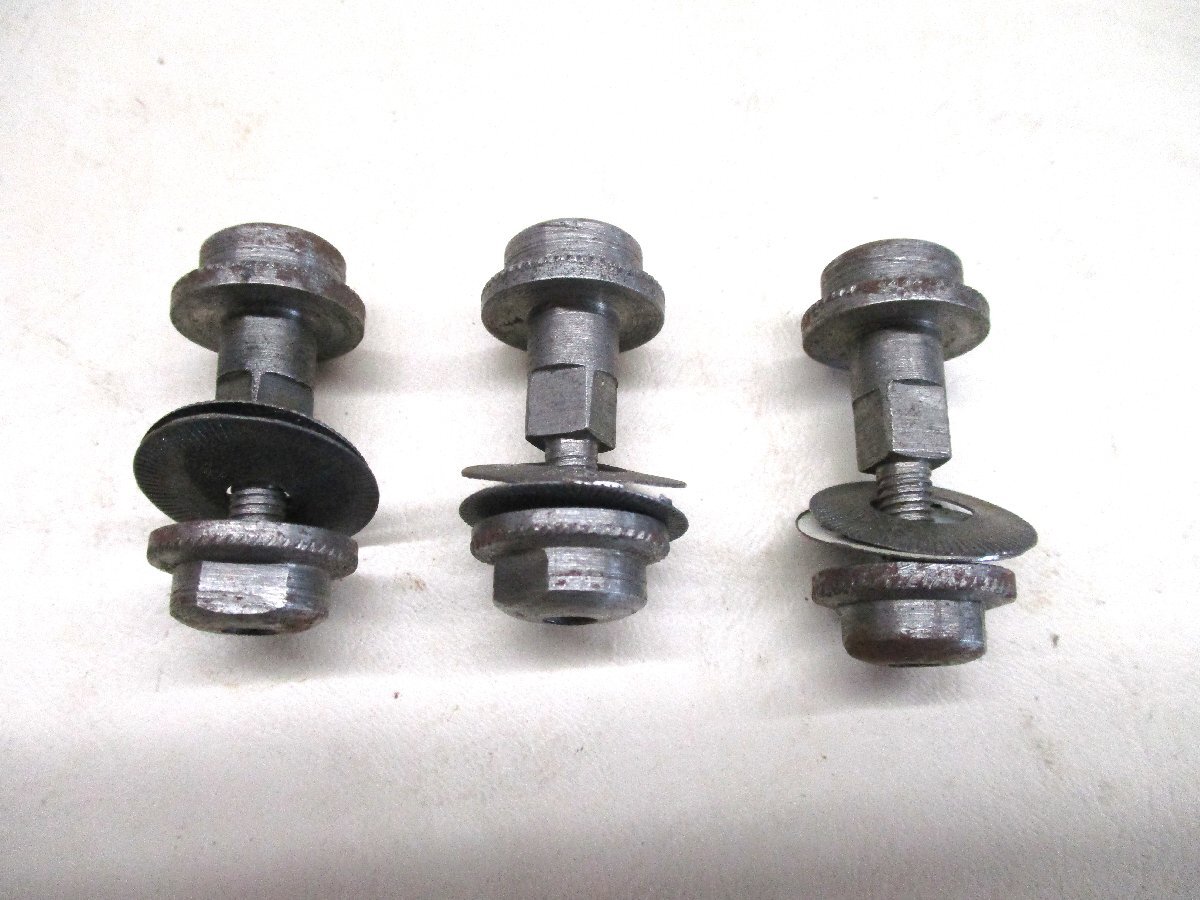 ★ 98272 鋏用 ネジ3本組 鉄製 全長3.2㎜ シャフト径Φ7.9㎜ 未使用 長期保管品 ★拍卖