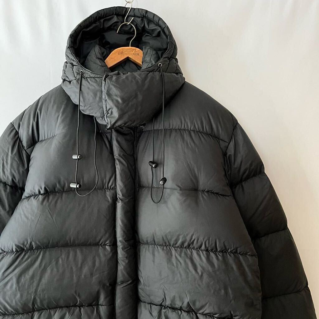 80s 90s J.CREW 巨人タグ ダウンジャケット M ブラック ビンテージ 80年代 90年代 J crew Jcrew Jクルー 黒 ヴィンテージ オリジナル拍卖