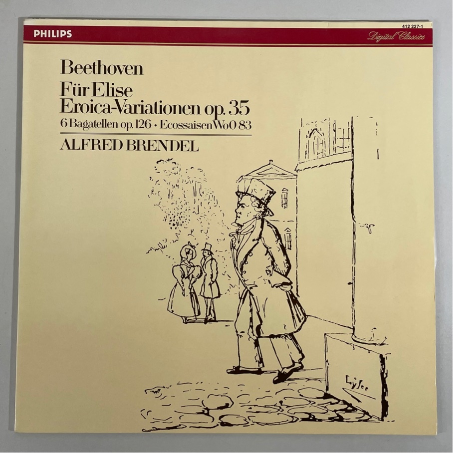蘭PHILIPS 412 227-1 ブレンデル ベートーヴェン エロイカ変奏曲、エリーゼのために 洗浄済 LP拍卖