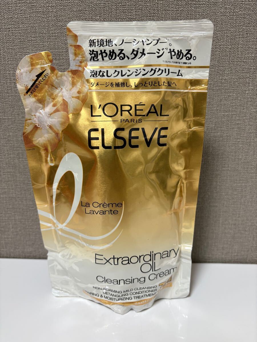 ロレアルパリ エルセーヴ エクストラオーディナリー オイル ラ クレム ラヴォン しっとり 詰め替え 380g拍卖