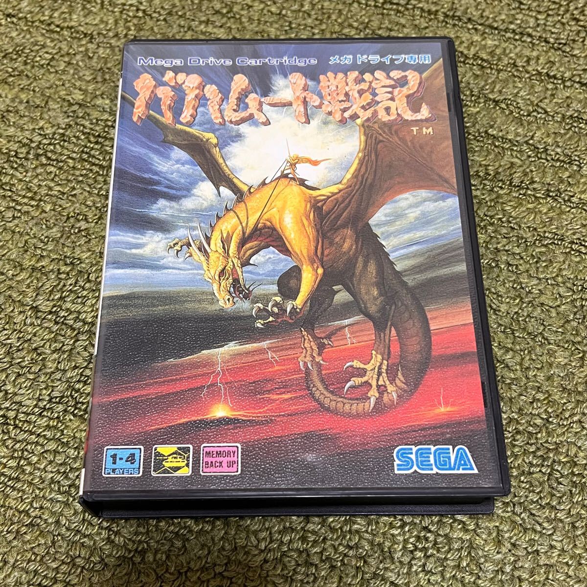 MD バハムート戦記 メガドライブ 箱 説 付 セガ Mega Drive SEGA 中古品拍卖