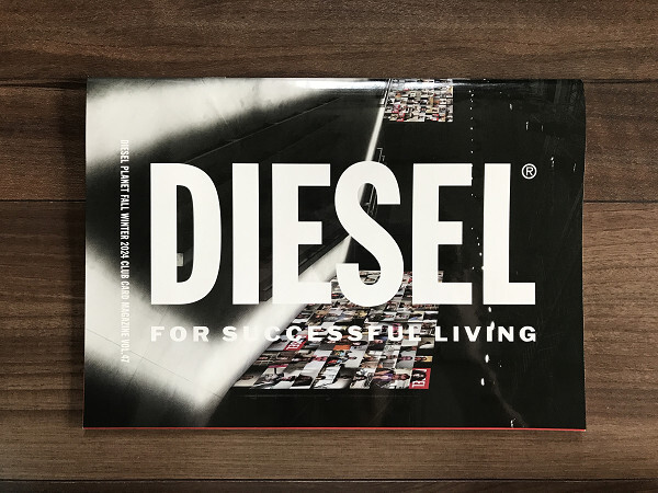 美品 DIESEL 2024 秋冬 マガジン VOL.47 ディーゼル 冊子 カタログ パンフレット DIESEL PLANET FALL WINTER 2024 CLUB CARD MAGAZINE /(7)拍卖