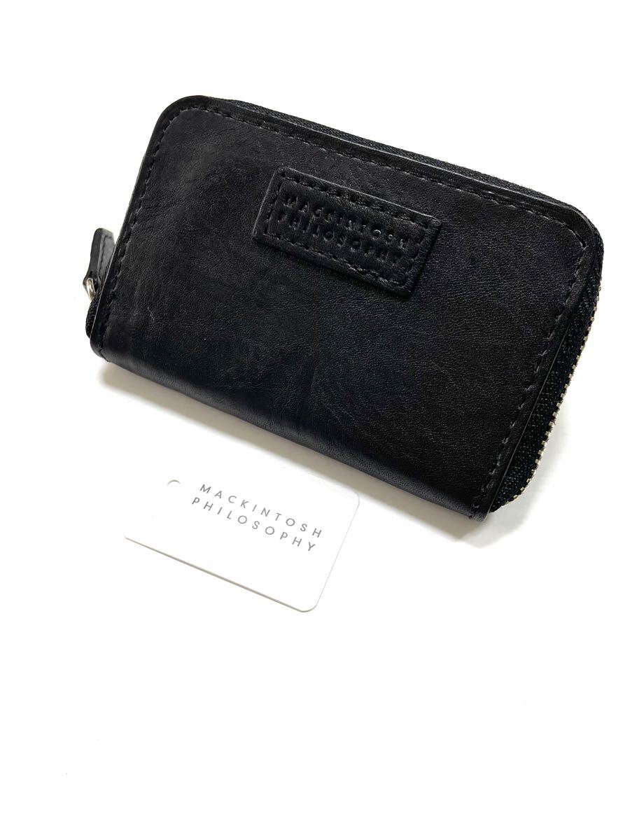 新品 マッキントッシュ 小銭入れ 財布 黒 A拍卖