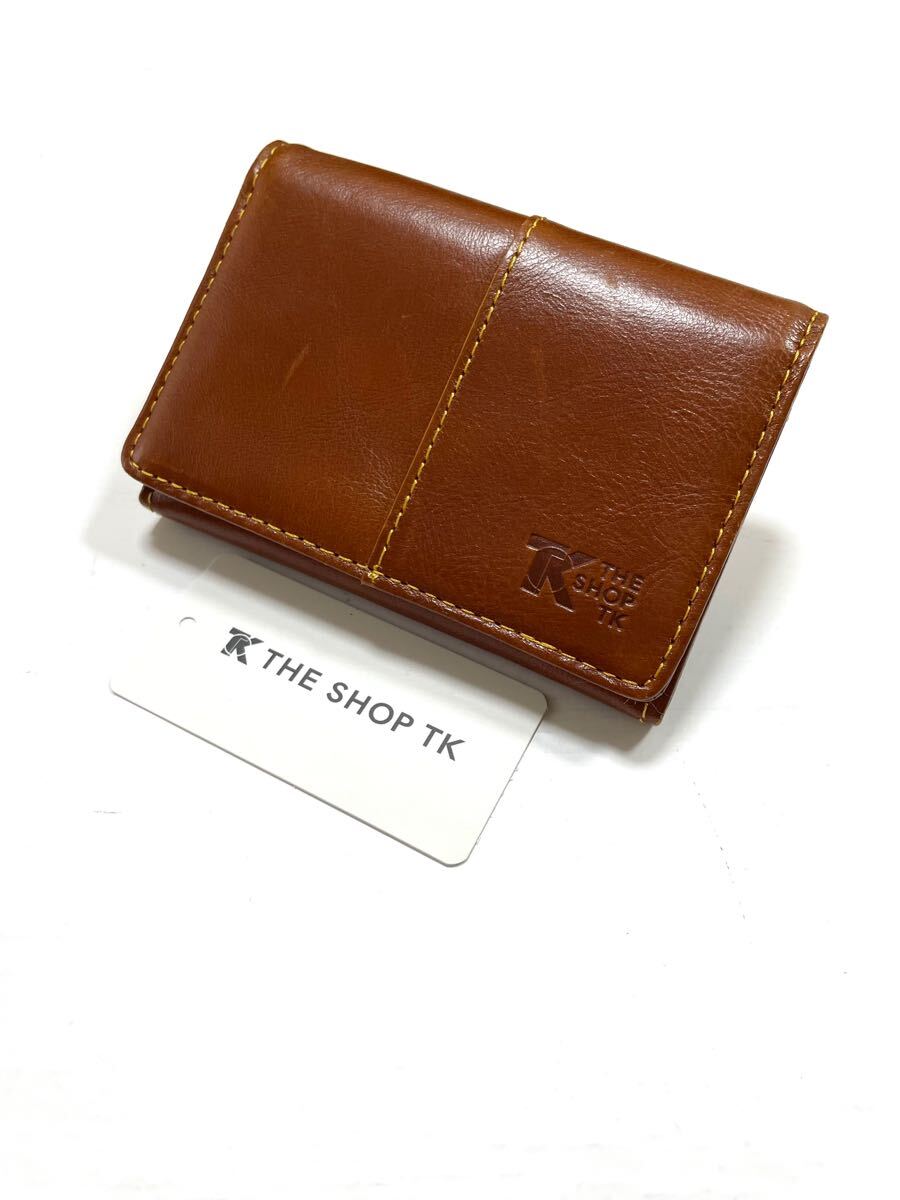 F 新品 THE SHOP TK タケオキクチ 名刺入れ パスケース カードケース 拍卖