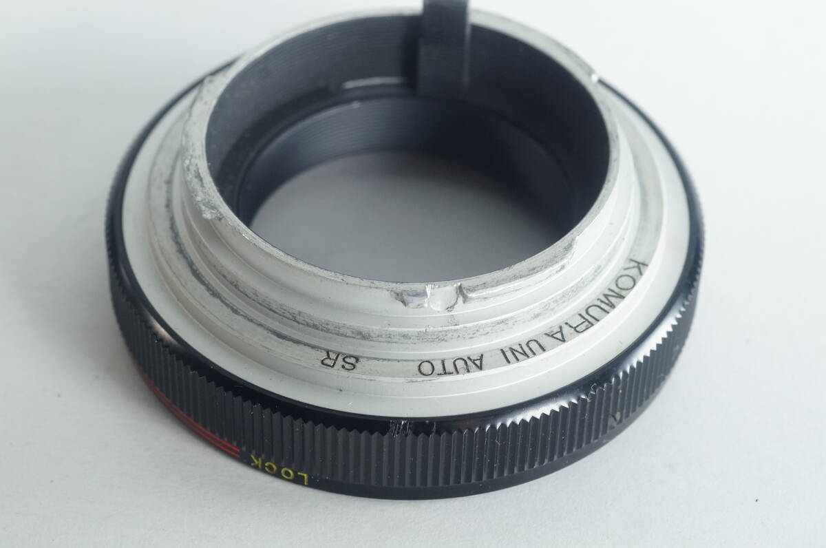 6A『おおむねキレイ』 希少品 三協光機 コムラ― マウント交換式レンズ用アダプター KOMURA UNID ADAPTER MINOLTA SR拍卖