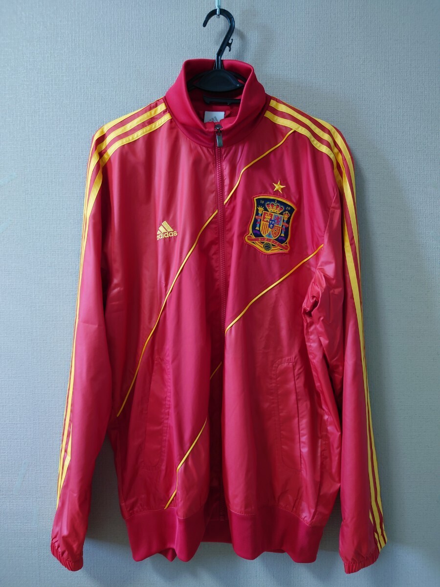 【未使用】12/13 スペイン代表 ホーム アンセムジャケット adidas アディダス ウィンドブレーカー Oサイズ拍卖