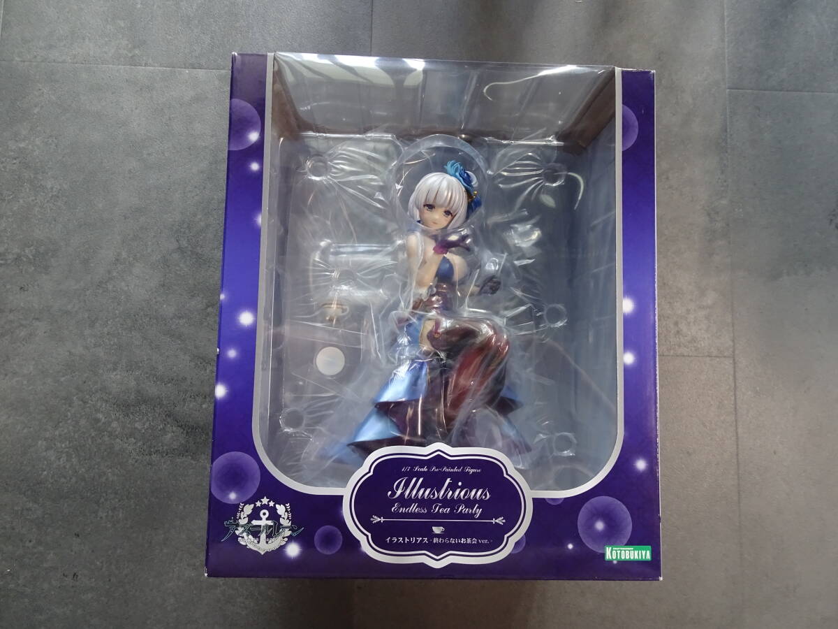 【新品未開封】イラストリアル 終わらないお茶会ver. KOTOBUKIYA アズールレーン 1/7 フィギュア拍卖
