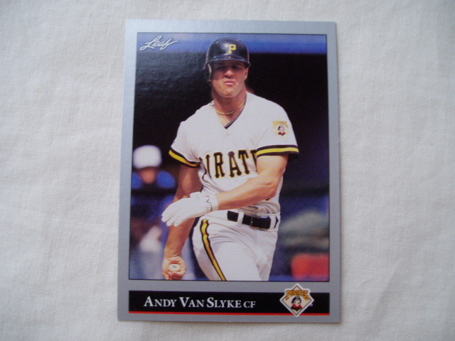アンディ・バンスライク【ANDY VAN SLYKE】◆LEAF1992 ピッツバーグパイレーツ拍卖