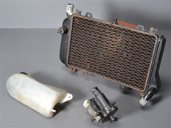 MPB ZZR400 K型 ZX400K 純正ラジエーター LLCタンク サーモスタッド ZZ-R400 カワサキ 優良販拍卖