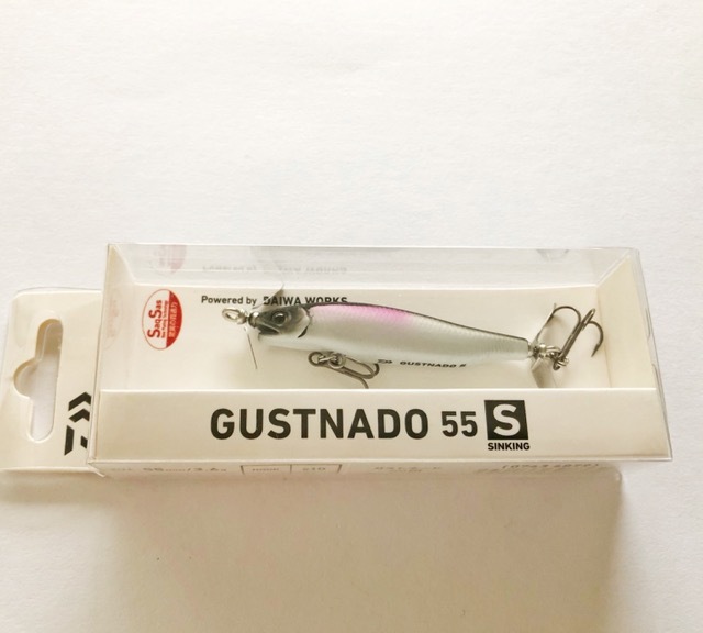 DAIWA ダイワ/GUSTNADO 55S ガストネード55S/マットハーフミラーワカサギ【A71295-007】拍卖