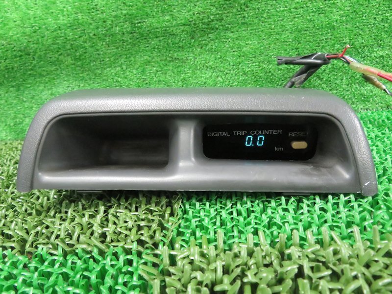 『psi』 スバル KS3 KS4 サンバー 純正オプション デジタル トリップ カウンター 動作確認済 フードパネル付き 85081-TA000 40709拍卖