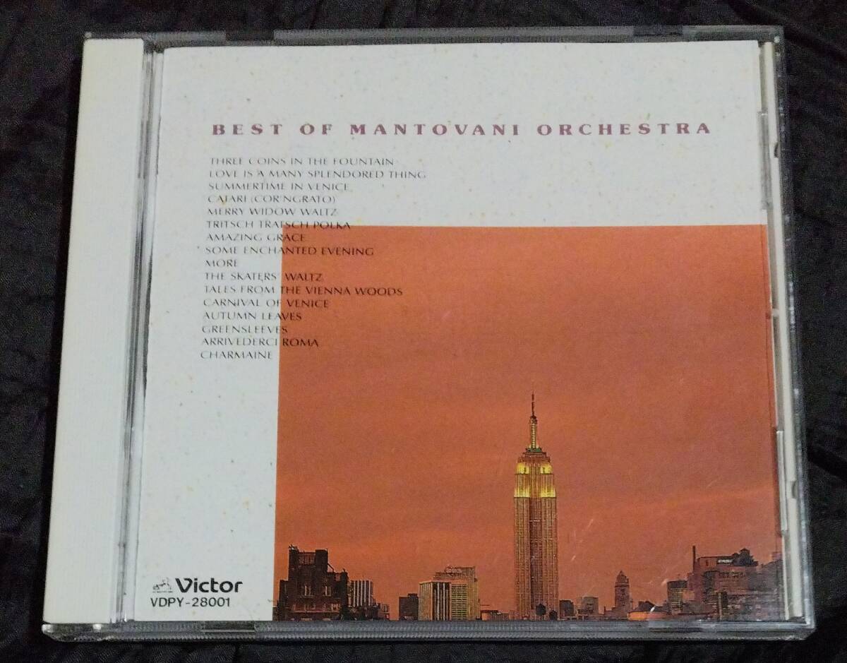 CD/ 決定盤 マントヴァーニのすべて/ BEST OF MANTOVANI ORCHESTRA/VDPY-28001/拍卖