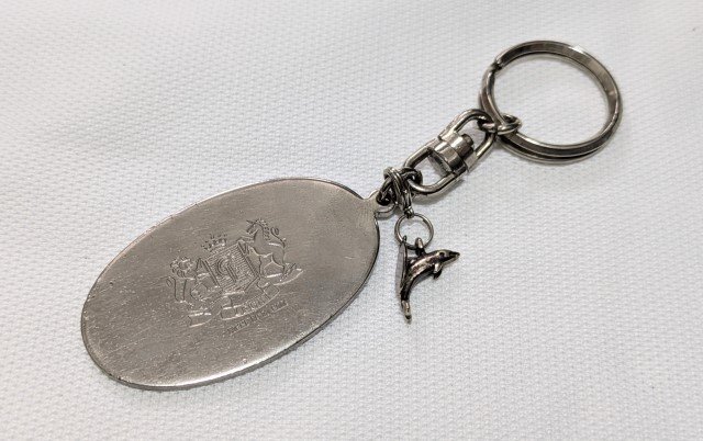 ■送料無料 コムサデモード キーリング キーホルダー 金属プレート COMME CA DU MODE 同梱NG■拍卖