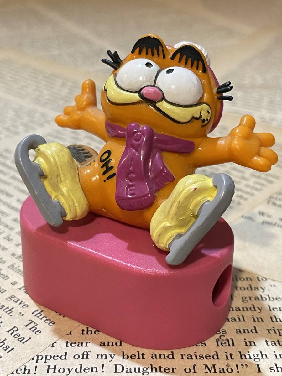 ☆1980年代/ガーフィールド/PVCフィギュア/即決ビンテージ/Garfield/Penci Sharpener PVC Figure(80s) GF-057拍卖
