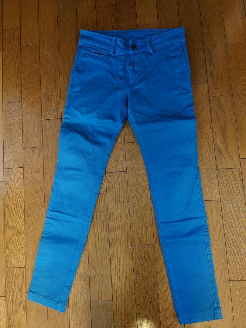 DIESEL ディーゼル カラースキニーパンツ W28拍卖