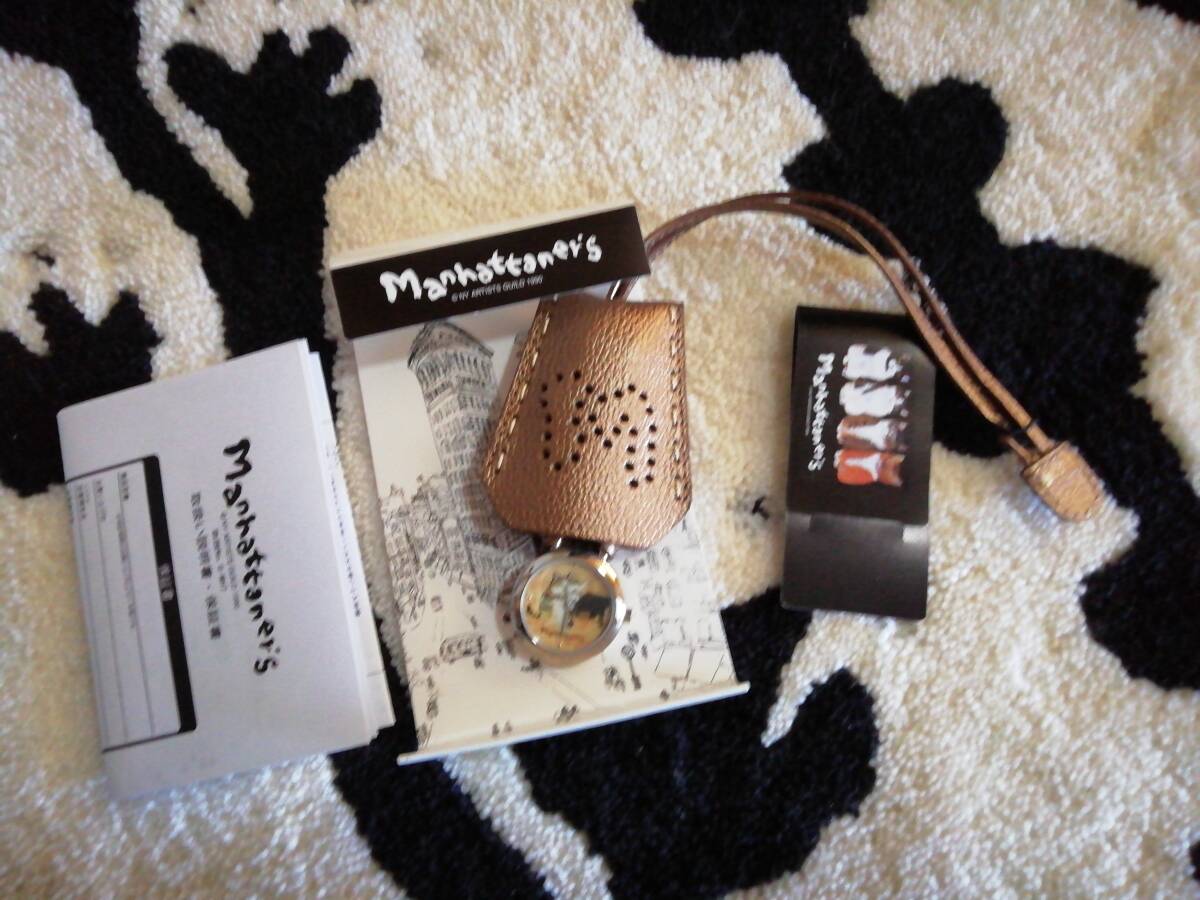 格安●新品即決●マンハッタナーズ フェデリコ 猫演奏家 チャームウォッチ 時計 猫 拍卖