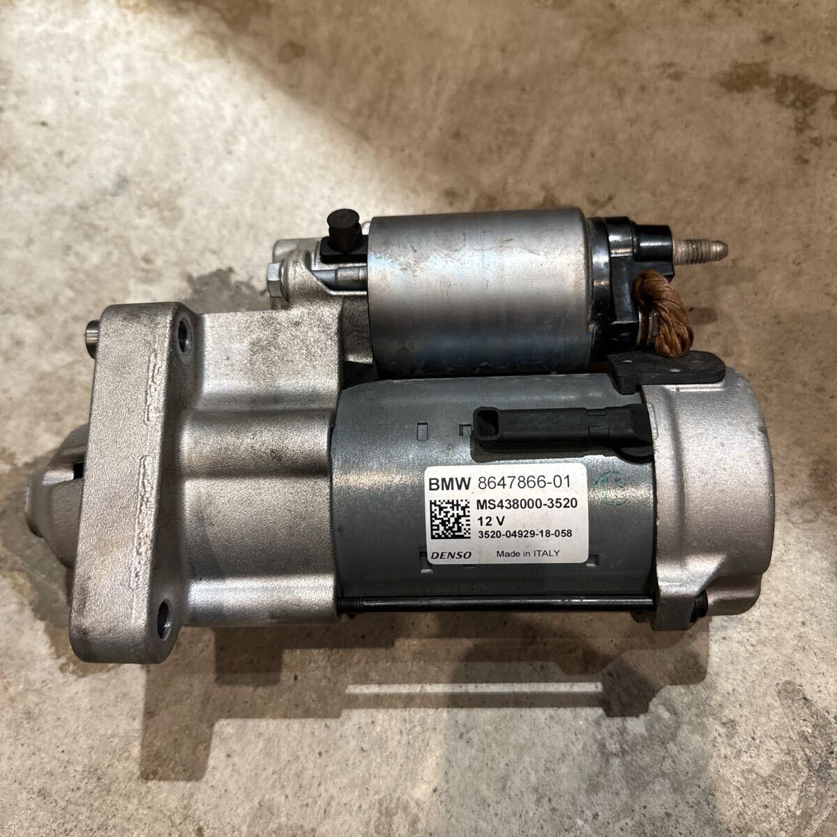 H30年式 BMWミニクーパー 純正スターター 作動確認済み 売切ます拍卖