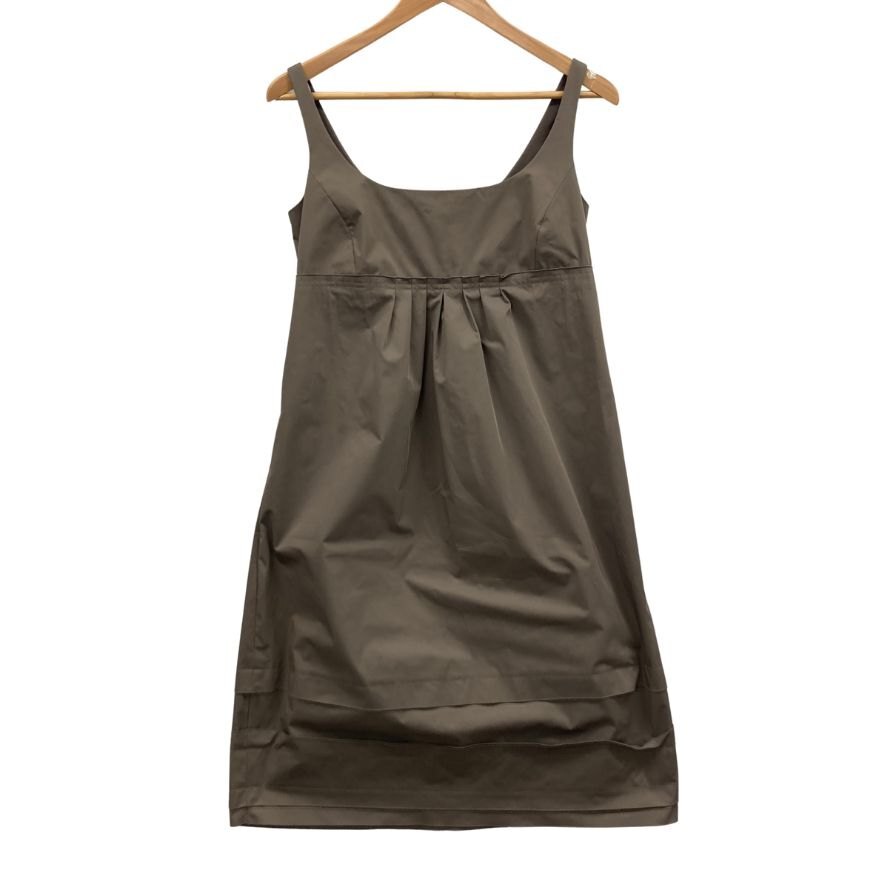 美品◆ワンピース フォクシー ニューヨーク ノースリーブワンピース ブラウン レディース サイズ38 23444 FOXEY NEW YORK 【AFB47】拍卖