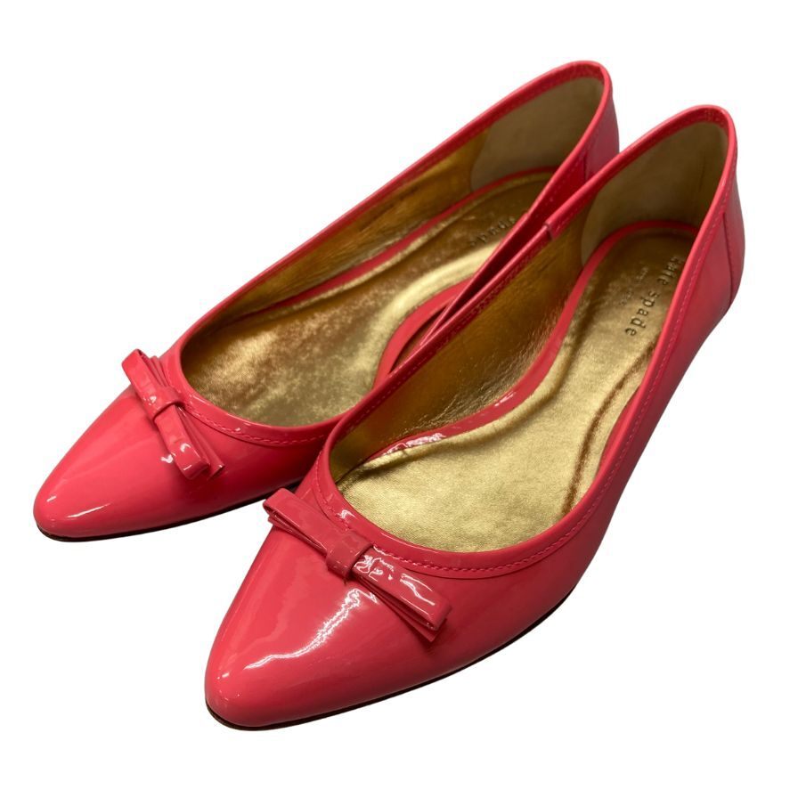 ケイトスペード パンプス スウィート ピンク ヴィンテージ パテント レディース 6.5 S152403 KATE SPADE SWEET PINK 約25.5cm【AFD3】拍卖