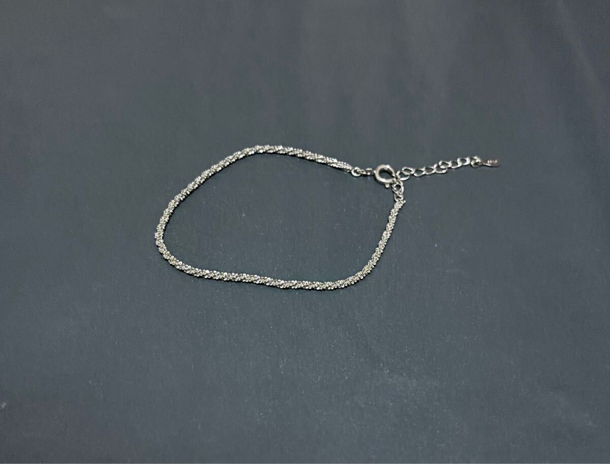 Reshy レーシーブレスレット つけっぱなし シルバー925 ニッケルフリー 金属アレルギー対応 レディースアクセサリー拍卖